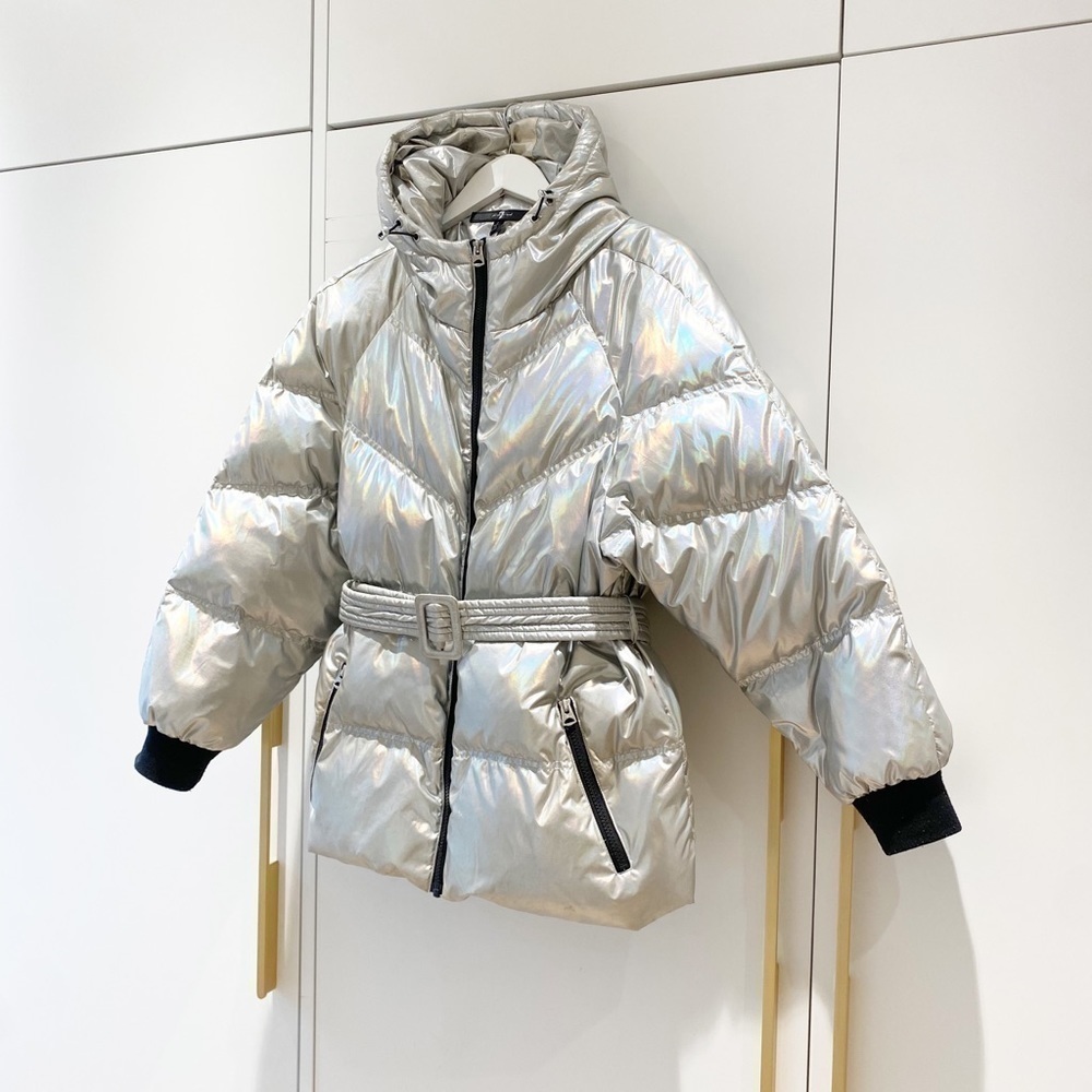 7 For All Man Kind Holographic Puffer - Picture 9 of 17